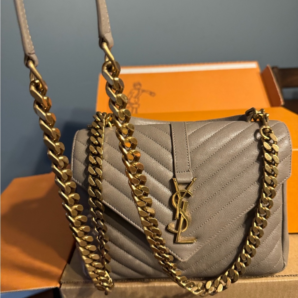 Yves Saint Laurent Quilted Shoulder Bag - Picture 2 of 16